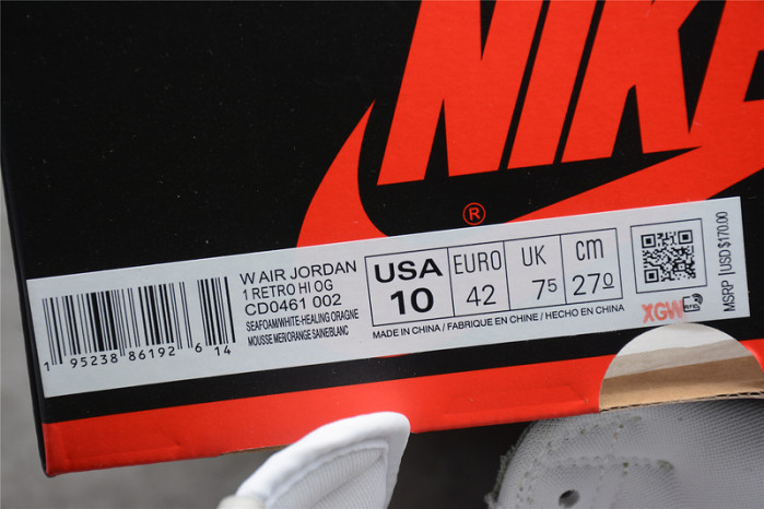 Jordan 1 High OG Seafoam (W) - CD0461-002