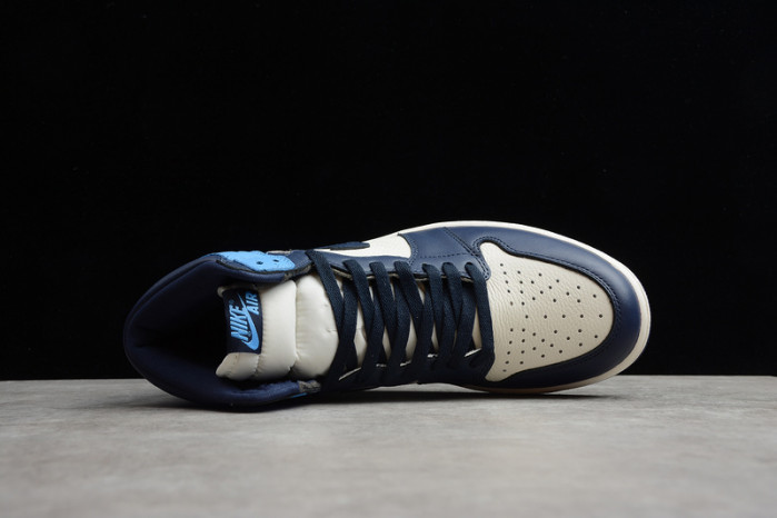 Air Jordan 1 Obsidian University Blue 555088-140
