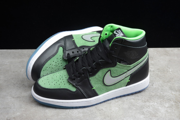 Jordan 1 Retro High Zoom Black Green - CK6637-002